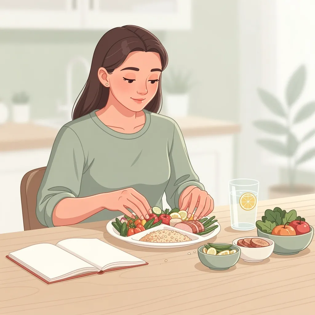 tableau rééquilibrage alimentaire menu